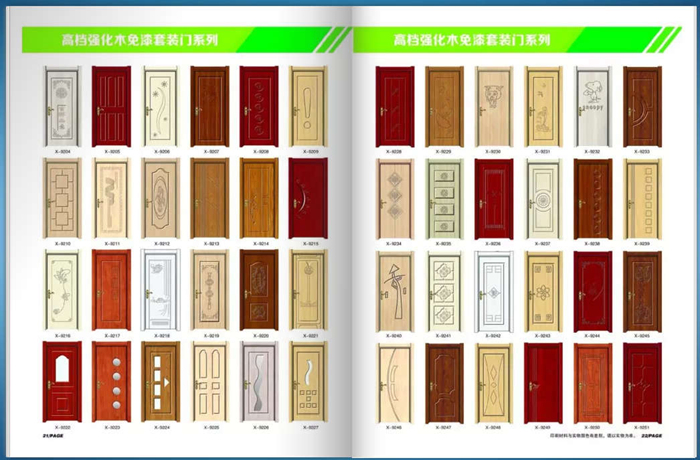 強(qiáng)化木免漆套裝門 (4)